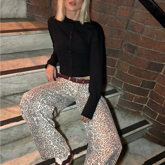 Lioness Denim - Lioness HORSESHOE JEAN | LEOPARD FADE - D00